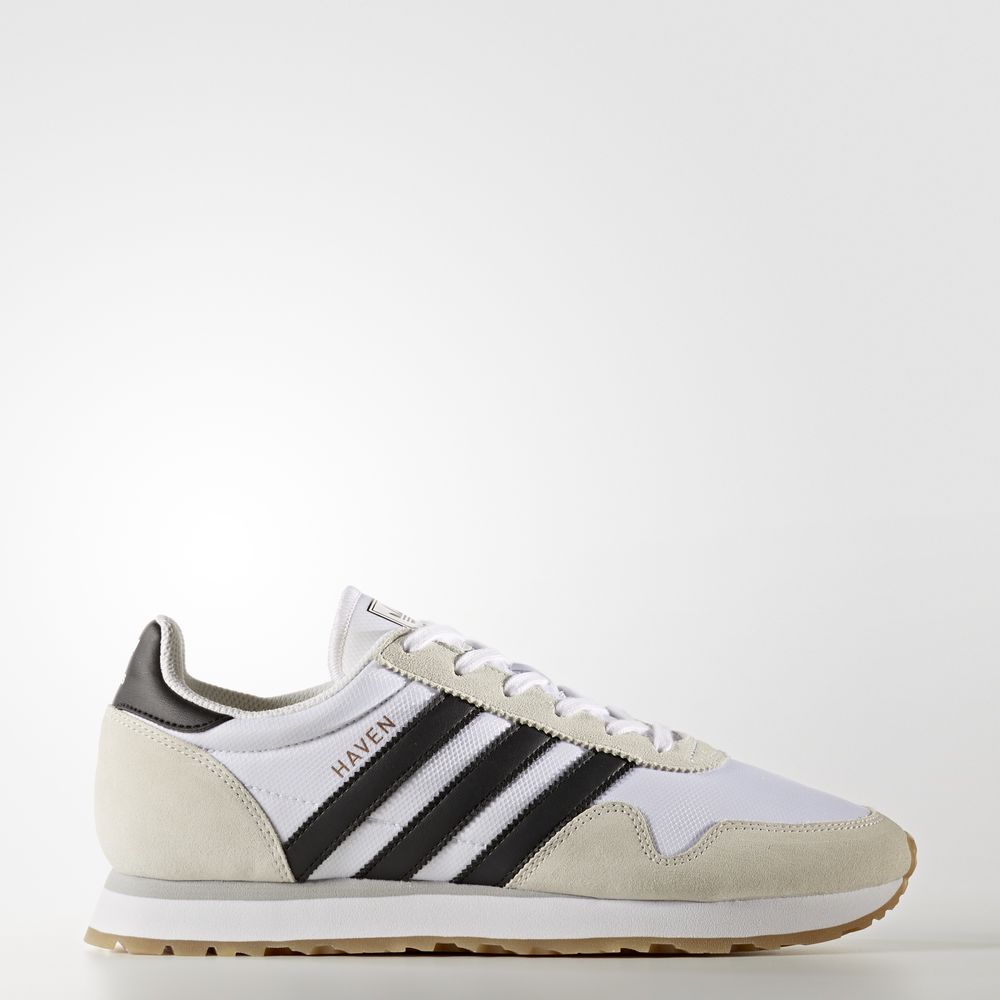 Adidas Haven - Originals ανδρικα - Ασπρα/Μαυρα,Μέγεθος: EU 36 – 54 2/3 (888JGUSA)